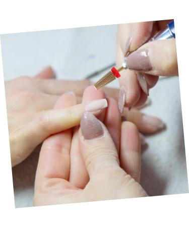minkissy 2pcs Grinding Head Pedicure Drill Bits Nail Drill Heads Nail Polishing Head Nail Beauty Tools Toe Nail Drill Bits Gel Remover for Nails Nail Drill Bits Cuticle Set Acrylic Alloy 7X1.3CM As Shown - Buy Online on SooperMarket.com