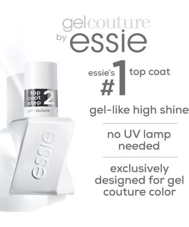 Essie Gel-Like Nail Polish Lasts Up To 15 Days With Flex.e Gel Technology No Chipping Glass-Like Shine Vegan Formula Gel Couture Shiny Top Coat 13.5 ml Gel Top Coat - Buy Online on SooperMarket.com