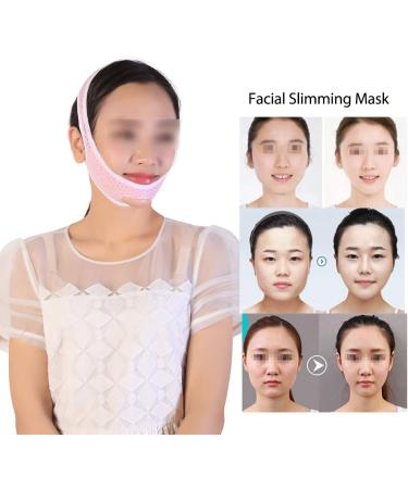 Facial Slimming Face Pack Thin Chin Support Wrap Double Chin Remover Anti Aging Wrinkle Strap V Line Neck Compression Double Chin Strap Weight Loss Belts(L) - Buy Online on SooperMarket.com