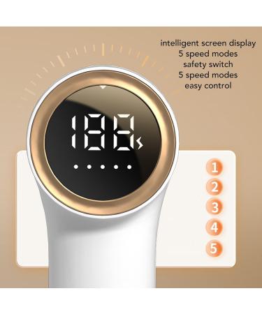 Portable Fabric Shaver - 5 Speeds 6 Blades USB Charging | High Safety & Strong Suction for Household Clothes - Buy Online on SooperMarket.com