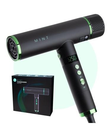 MINT Hummingbird Smart Professional Hair Dryer with Diffuser | Best Lightweight Blow Dryer with Brushless Motor | High Speed Ionic Hair Dryer with Ultra Quiet BLDC Motor