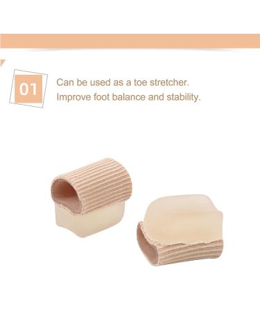 10pcs Toe Cushion Tube Set - Relief for Overlapping Toes, Bunions, and Blisters - Buy Online on SooperMarket.com