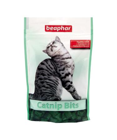 Beaphar Catnip Bits - For cats - Refined with catnip - Cat snacks - Pack of 1 (1 x 150 g)