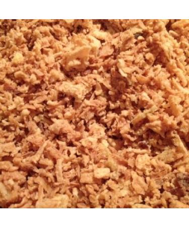 Fried Onions 400g **Free U.K Post** Ready to EAT Crispy Fried Onions for Burgers CURRIES Bangers
