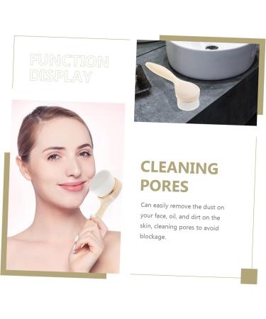 Deep Cleaning Facial Brush - Manual Face Washing & Cleansing Tool for Home Use - Buy Online on SooperMarket.com