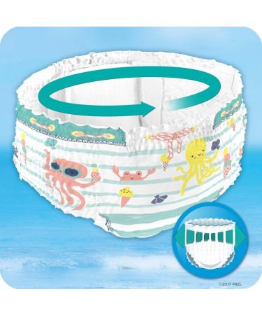 Pampers Splashers Size 4-5 (9-15 kg) - 11 Diapers - Best for Water Play - International Shipping Available - Buy Online on SooperMarket.com