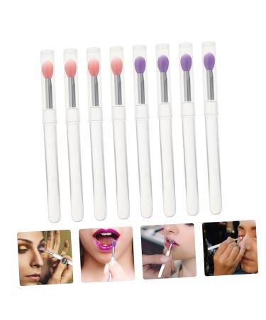 16 Pcs Silicone Lip and Eye Makeup Brush Set | Lipstick Applicator & Lip Mask Tool for Flawless Application - Buy Online on SooperMarket.com