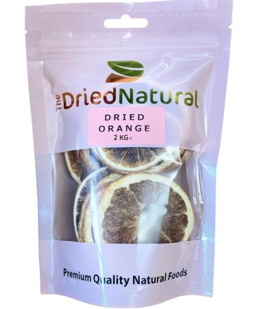 Dried Orange Slices 1 KG for Cocktails Drinks Natural Food - The Dried Natural - Buy Online on SooperMarket.com