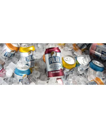 Polar Beverages All Flavor Variety Pack | 15 Pack of 12 Fl Oz Cans | Carbonated Sparkling Water with Natural Flavors - Buy Online on SooperMarket.com