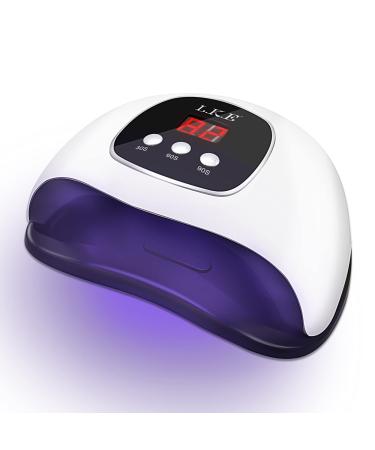 LKE LED UV Lamps for Gel Nails UV Nail Lamp/Light Professional Faster UV Nail Dryer with 3 Timers Automatic Sensor Portable Nail Art Light for Curing Gel Nail Polish