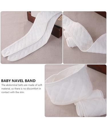Artibetter Navel Protection Belt - 6pcs Infant Abdominal Binder for Umbilical Hernia - Adjustable Belly Button Band for Kids - White - Buy Online on SooperMarket.com