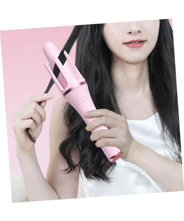 Baluue Fully Automatic Hair Curling Iron Curler Tool Hair Rollers Pink Nylon 32.50X5.50X5.50CM Pink - Buy Online on SooperMarket.com