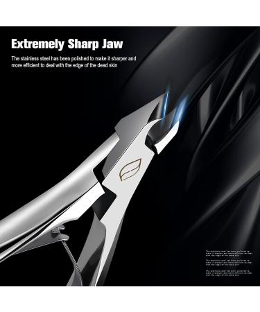 FERYES Cuticle Trimmer Nippers - Sharp Cuticle Remover for Manicure/Pedicure - Surgical Grade Stainless Steel - Buy Online on SooperMarket.com
