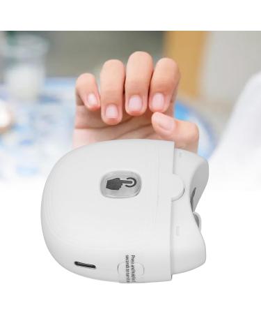 Electric Nail Trimmer Rechargeable Manicure Multi Function Electric Safety Nail Clipper for Toenail (White) - Buy Online on SooperMarket.com