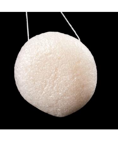 MRNHA Konnyaku Jelly Fiber Face Makeup Wash Pad Cleaning Sponge Puff Exfoliator-white - Buy Online on SooperMarket.com