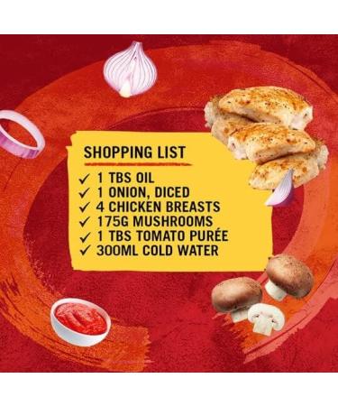 Schwartzz Chicken Chasseur Casserole Mix 40g - Pack of 12 - Buy Online on SooperMarket.com