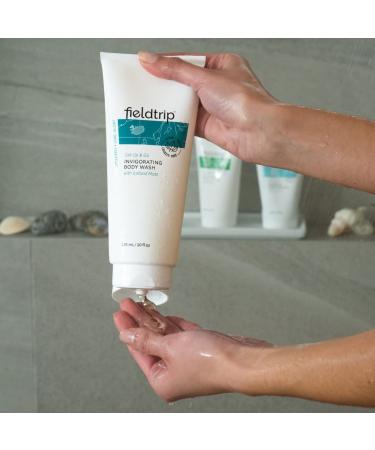 Fieldtrip Get Up & Go Body Wash - Vegan Cruelty-Free Clean - Invigorating Iceland Moss 10oz for Energizing Daily Cleanse - Buy Online on SooperMarket.com