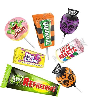 Swizzels Trick or Sweet Mixed Bulk Bag Assortment of Halloween Sweets Perfect for Trick or Treaters - 3kg Bulk Bag of Sweets - Buy Online on SooperMarket.com