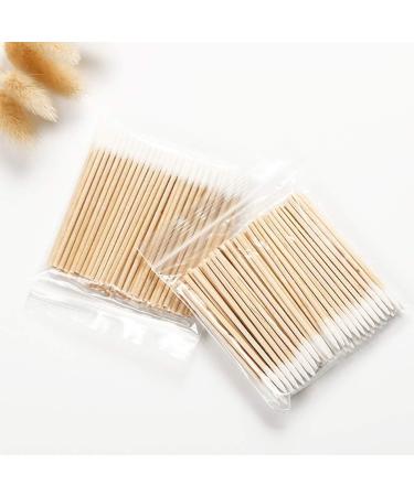 TOSSPER 100 Cotton Swabs - Eco-Friendly Wooden Stick Cleaning Swabs for Home & Travel - Buy Online on SooperMarket.com