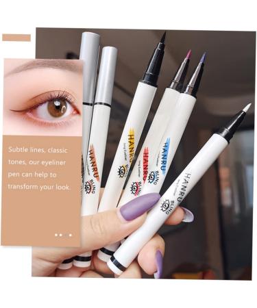 NOLITOY 6pcs Eyeliner Pencil White Eye Liner Pencils Eye Makeup Liquid Eyeliner No Smudge Miss Abs - Buy Online on SooperMarket.com