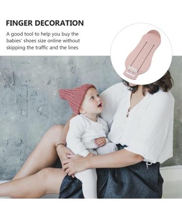 GANAZONO Toddler Foot Measuring Device Set - Baby & Kids Shoe Sizer for Accurate Foot Measurement | CHN Foot Length Gauge for Buying Shoes - Buy Online on SooperMarket.com