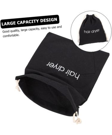 FOYTOKI 4 Pcs Hair Dryer Storage Bag Dustproof Storage Bag Drawstring Pouch Hairdryer Organizer Fabric - Buy Online on SooperMarket.com
