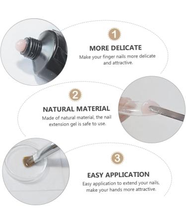 Healeved 2 Sets Nail Extension Glue Set Nail Builder Gel Kit Manicure Kit Manicure Extension Gel Manicure Nail Art Lamp Nail Enhancement Trial Kit Nail Kits Nail Lamp Plastic Strengthen - Buy Online on SooperMarket.com