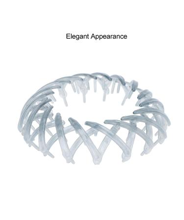 Jelly Ash Bird Nest Hair Claw Hairpin Ponytail Holder - Fashionable Clip for Women/Girls - Buy Online on SooperMarket.com