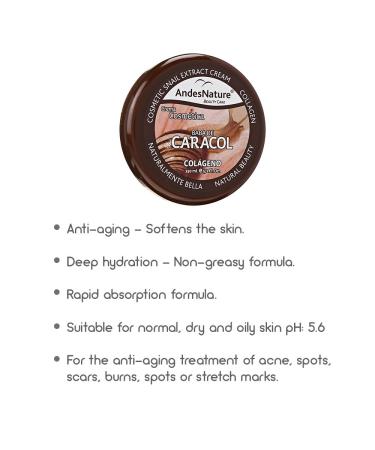 150ml BABA DE CARACOL Snail Extract & Collagen Cream for Anti-Ageing - HBA Mart - Buy Online on SooperMarket.com