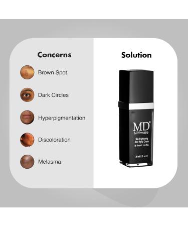 MD Factor Ultimate Anti-Aging Cream | Anti-Wrinkle & Skin Brightening | Peptides for Hydration Collagen Boost & Skin Whitening - Shop Internationally - Buy Online on SooperMarket.com