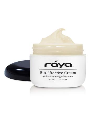 Raya SPA Bio-Effective Night Cream | Deep Recovery Anti-Aging Facial Moisturizer | Firming & Wrinkle Repair | Overnight Face Care for Tone Reviving & Beauty Sleep | Non-Oily Renewing Cream