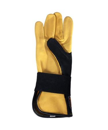 HILASON Bull Riding Gloves Genuine Leather Right Hand Size 9