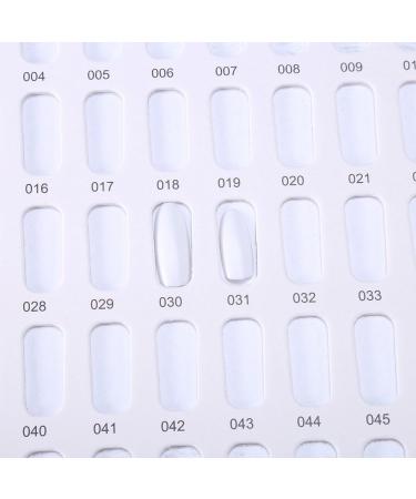 OKBY Nail Color Card - 2 Types Nail Color Display Chart Book Nail Polish Gel Color Display Card Nail Art Showing Board(Stripes Cover) - Buy Online on SooperMarket.com