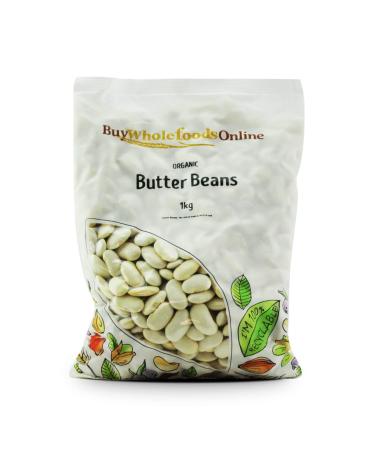 Organic Butter Beans 1kg (BWFO)