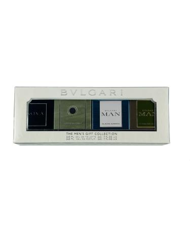 BVLGARI Mens Colgone Variety Gift Set Mini Splashes 0.17 Fl oz