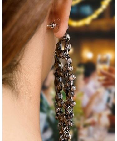 Chrysmela Platinum Earring Back - Secure, Patented Technology for all Earring Posts - Buy Online on SooperMarket.com