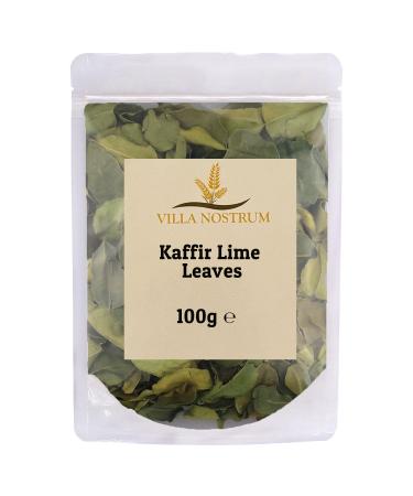 Dried Kaffir Lime Leaves 100g by Villa Nostrum