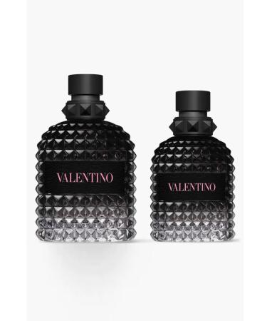 Valentino Born in Roma Men's Eau de Toilette Spray Gift Set 3.4 fl. oz and 1.7 fl. oz - Buy Online on SooperMarket.com