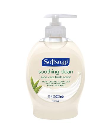 Softsoap Aloe Vera Liquid Hand Soap - 6 Pack, 7.5 oz Each | Moisturizing & Soothing - Buy Online on SooperMarket.com