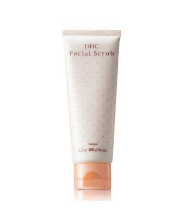 DHC Facial Scrub Gentle Exfoliating Scrub Creamy Microbead-Free Cleanser Smooth Hydrating Clearer-Looking Complexion Ideal for All Skin Types 3.5 oz. Net wt.