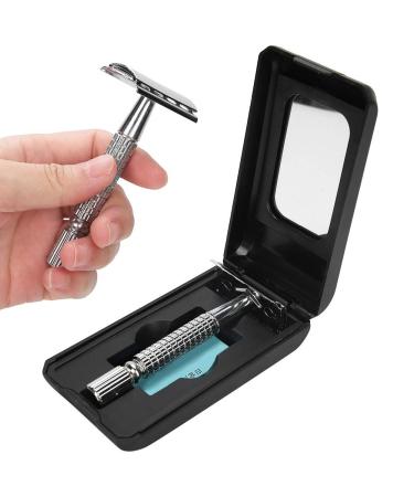 Premium Double Edge Safety Razor | Portable Classic Razor for Men - International Shipping Available - Buy Online on SooperMarket.com