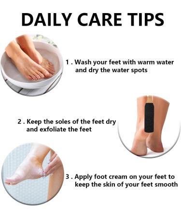 Foot File Foot Scrubber Dead Skin Remover Foot Callus Remover with Wooden Handle for Removes Hard Dead Skin Dry Calluses Rough and Cracked Corn Feet (Black) - Buy Online on SooperMarket.com
