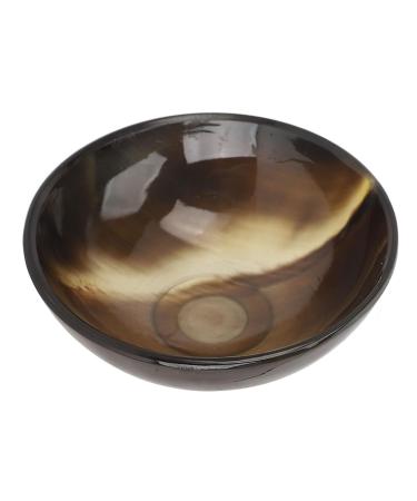 Jauarta Guasha Board Bowl - 8cm Round Durable Ox Horn Massage Tool with Smooth Surface - Buy Online on SooperMarket.com
