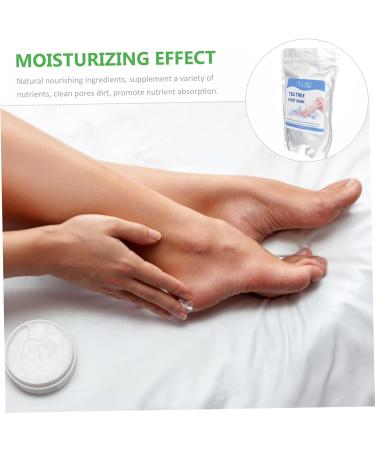 Hoement 1pc Foot Bath Salt Lavender Bath Salt Foot Soak Foot Bath Soak Exfoliating Scrub Gel Foot Odor Bath Salt Nourishing Foot Care Tool Lavender White - Buy Online on SooperMarket.com