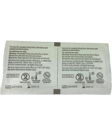 Curity Alcohol Prep Pad 2-Ply Medium (200 Count) - Part No. 5750 | 200 Per Box - Buy Online on SooperMarket.com