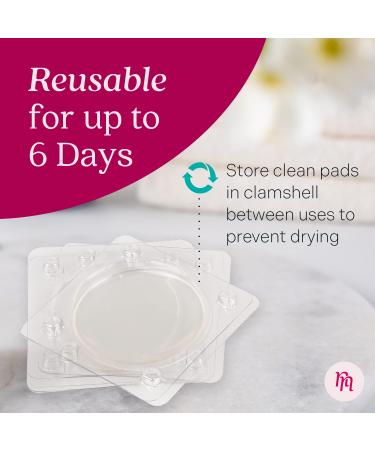 8 Pads Silicone Nipple Pads for Breastfeeding Soreness - Immediate Relief Nipple Gel Soothing Pads - Easy to Apply Gel Nipple Pads for Breastfeeding - Reusable Form Adjusting Breastfeeding Gel Pads - Buy Online on SooperMarket.com