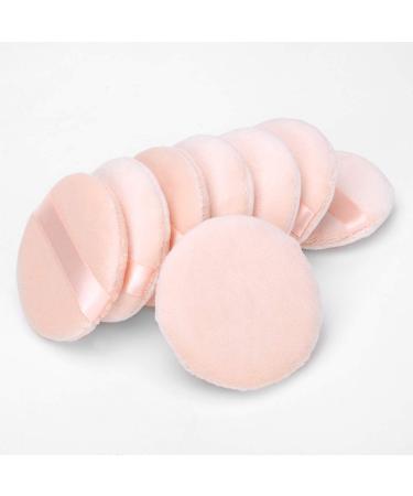 Senkary 8-Pack Cotton Powder Puffs 2.36 Inch for Loose Face Foundation Powder - Beige (Pack of 8) - Buy Online on SooperMarket.com