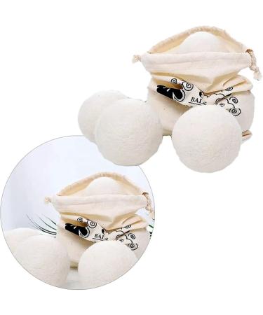 Wool Laundry Balls - Reusable Fabric Softener for Quick Drying Baby Clothing - Eco-Friendly & Sustainable Care - Buy Online on SooperMarket.com