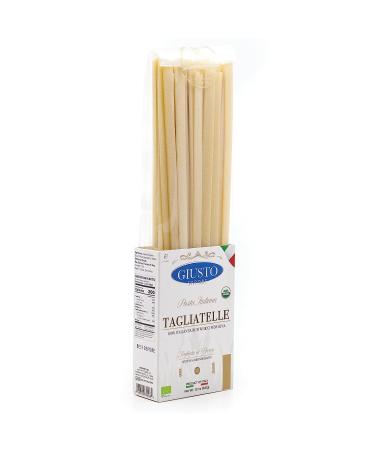 Giusto Sapore Organic Bronze Drawn Tagliatelle Italian Pasta - 340g - Buy Online on SooperMarket.com