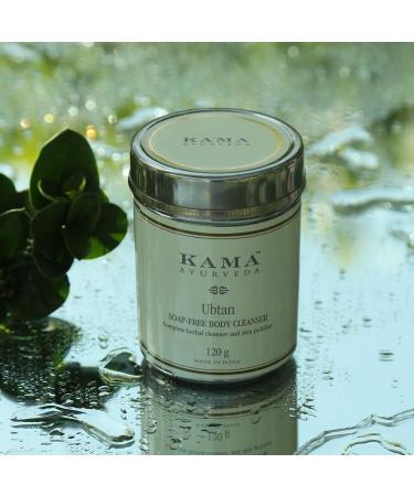 Kama Ayurveda Ubtan Soap-Free Body Cleanser 120g | Natural Ayurvedic Skin Care | International Shipping - Buy Online on SooperMarket.com